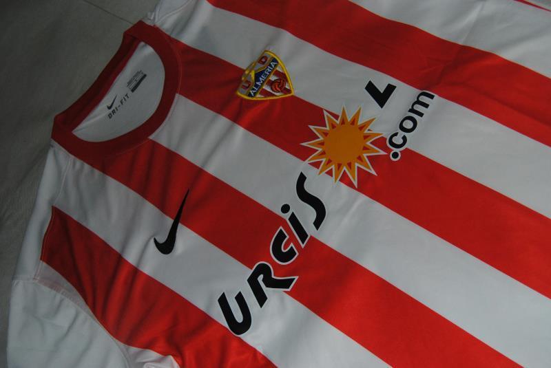 UD Almeria 2014-15 Home Soccer Jersey - Click Image to Close